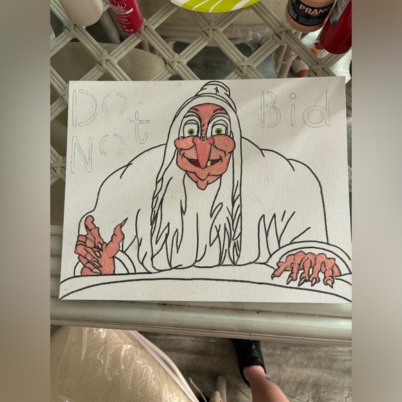 Hand Made Do Not Bid Sign - Picture 6 of 8